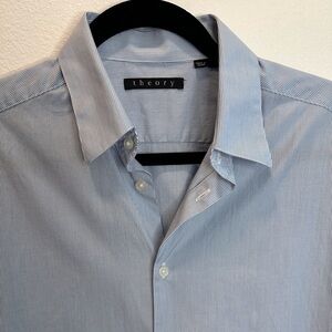 Theory Men’s Dress Button Up Shirt